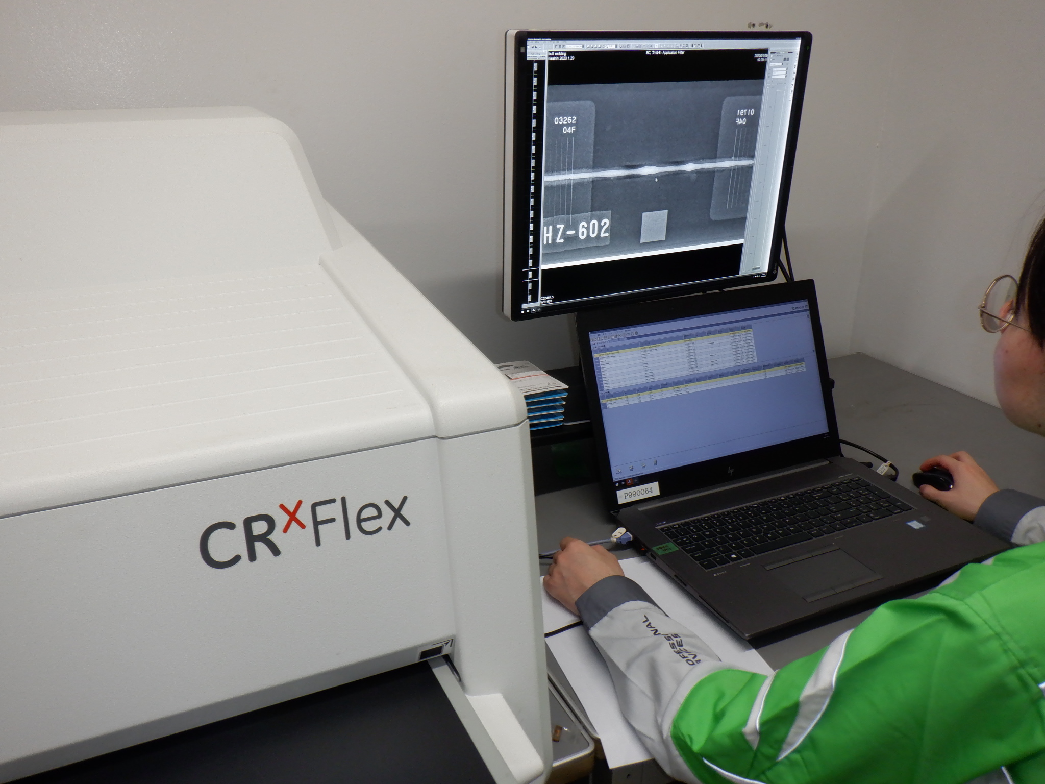デジタルX線を用いた放射線透過試験